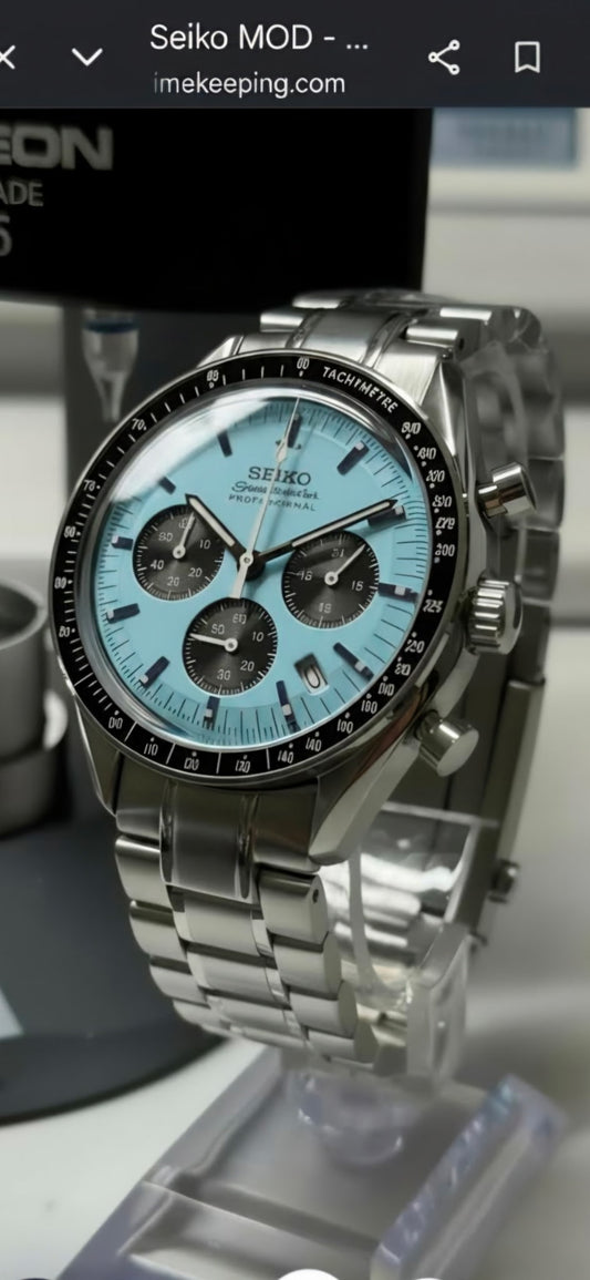 SpeedMaster Cadran Turquoise